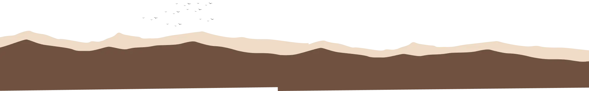 silhouette of mountains
